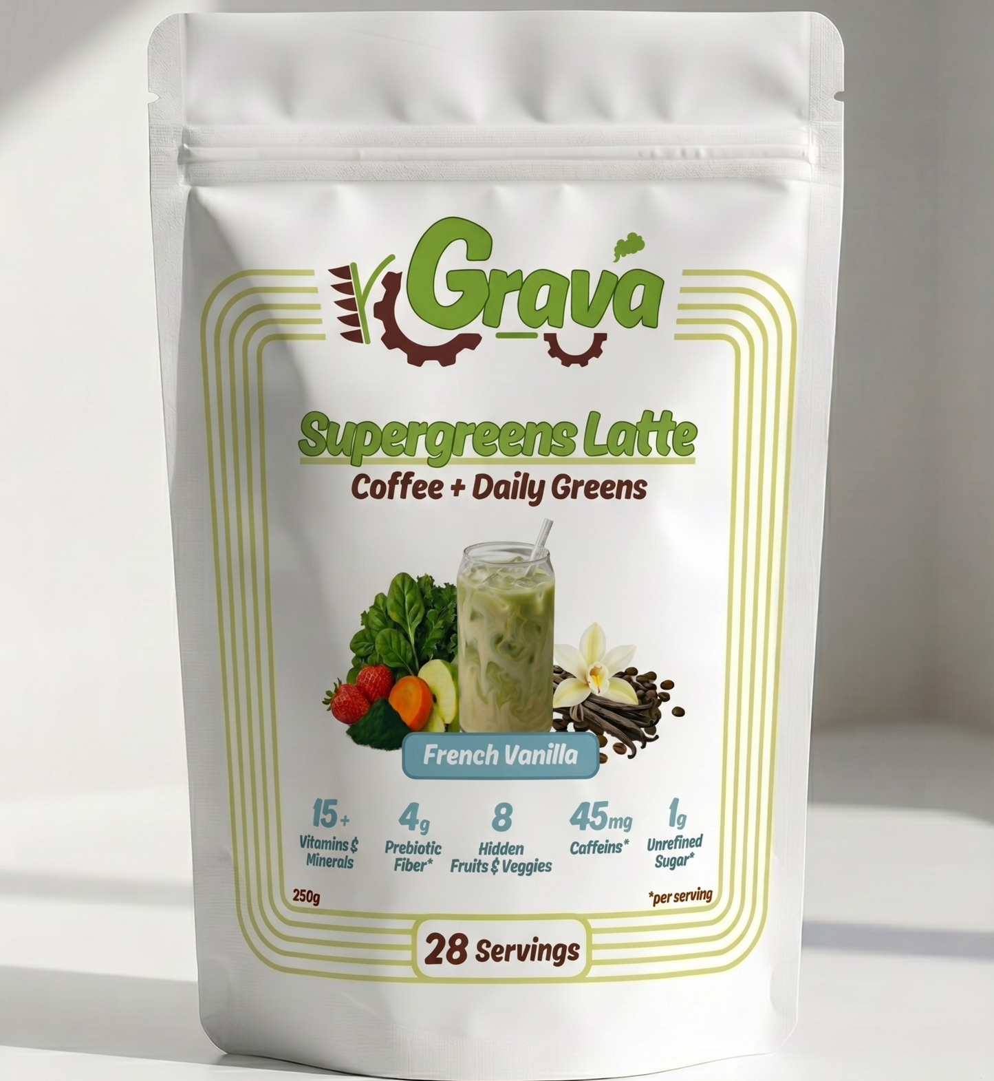 Supergreens Latte